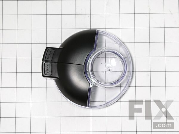 11754960-1-M-Whirlpool-WPW10451881-Bowl Cover - Black/Clear
