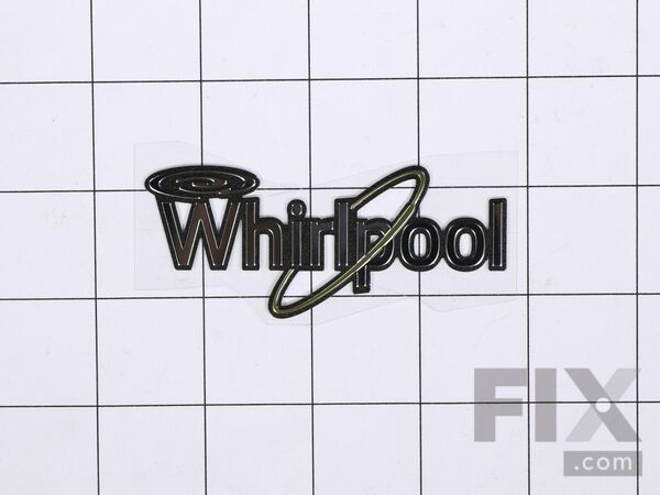 11755845-1-M-Whirlpool-WPW10511972-Name Plate (Gray)