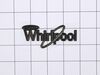 Name Plate (Gray) – Part Number: WPW10511972