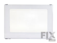Exterior Door Glass - White – Part Number: WPW10535777
