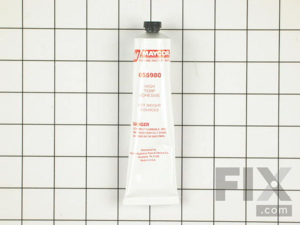 11757492-1-M-Whirlpool-WPY055980-High Temperature Adhesive - 2oz.