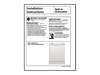 INSTRUCTIONS – Part Number: 6710010896