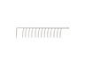 11763002-3-S-GE-WD28X20381-FDT COATED LOWER RACK