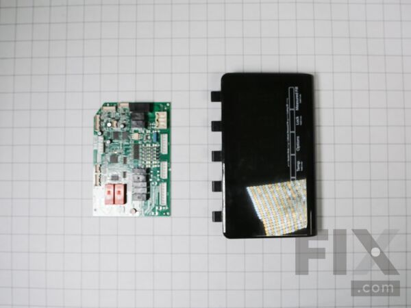 11765236-1-M-Whirlpool-W10861423-Dispenser Control Panel and Electronic Control Board - Black
