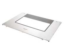 Exterior Door Glass - Lower Door - Stainless Steel – Part Number: W10877566