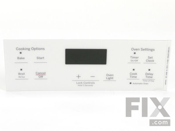 11771777-1-M-GE-WB07X26639-FACEPLATE GRAPHICS (White)