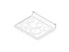 RANGETOP GLASS Assembly – Part Number: WB62X27694