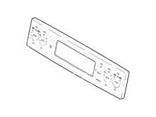 TRIM CONTROL Assembly (Stainless Steel) – Part Number: WB07X25055