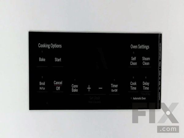 11773606-1-M-GE-WB07X25882-FACEPLATE GRAPHICS