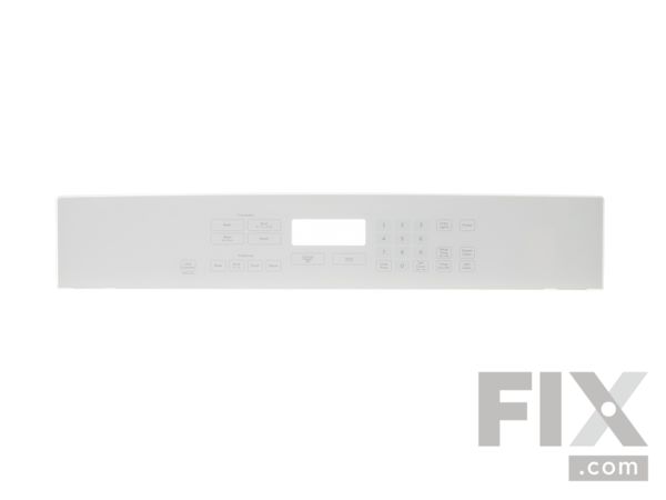 11774245-1-M-GE-WB56X25729- CONTROL PANEL GLASS Assembly