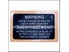 Reference Plate – Part Number: 1601110449