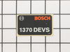 Label (1370 Devs) – Part Number: 1601110731