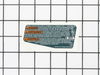 Nameplate – Part Number: 2610995408