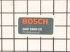 Reference Plate – Part Number: 2610998943