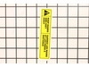 Decal, Mower Warm - Keep Hand Away – Part Number: 581579501