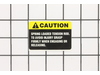 Decal, Caution – Part Number: 581724502