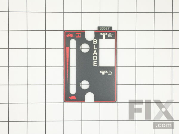 11837872-1-M-Snapper-7036527YP-Decal, Throttle Control