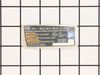 Data Label – Part Number: 941488003