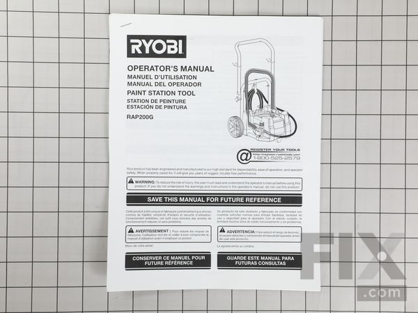11861064-1-M-Ryobi-990000364-Manual Operators Rap200g