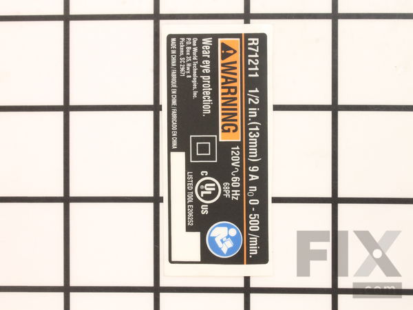 11870332-1-M-Ridgid-940488200-Data Label