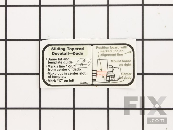 11875171-1-M-Porter Cable-A23267-Label