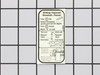 Label – Part Number: A23268