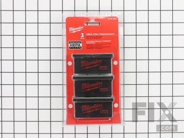 11878736-1-M-Milwaukee-49-90-2306-Filter Pack Of 3