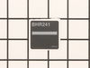 Serial Number Label – Part Number: 896519-3