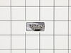 Caution Label – Part Number: 898999-9