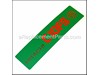 Hitachi Label – Part Number: 310-869
