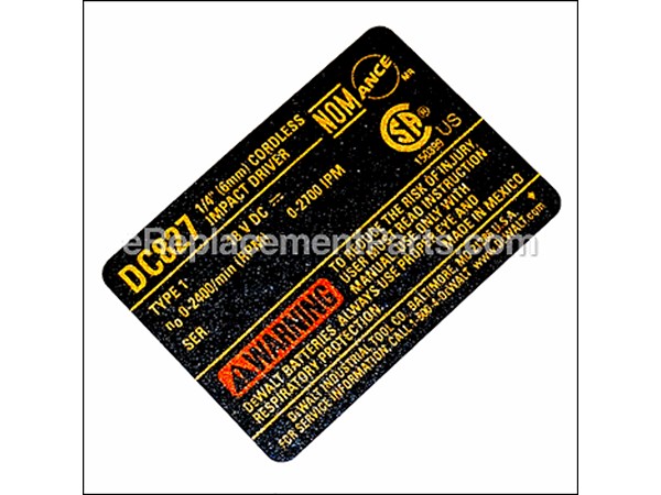 11928217-1-M-DeWALT-653866-00-Nameplate