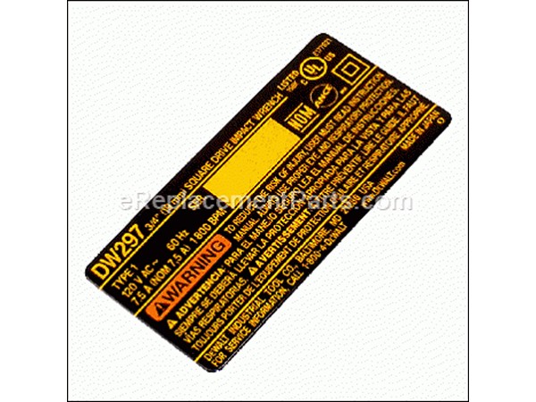 11928219-1-M-DeWALT-656305-00-Nameplate