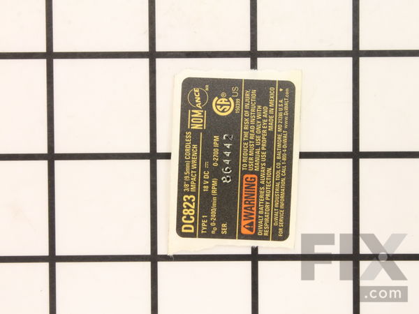 11928223-1-M-DeWALT-658830-00-Nameplate