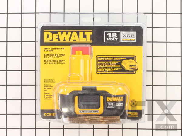 11929112-1-M-DeWALT-DC9182-18 V Battery