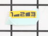 Label – Part Number: N098119