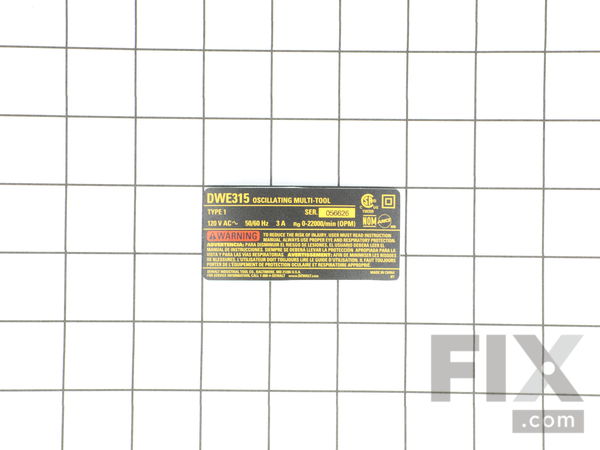 11929638-1-M-DeWALT-N247778-Rating Label
