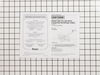 Owners Manual – Part Number: 194964