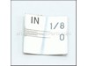 Label, Depth Of Cut – Part Number: 30767.00