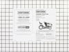 Owners Manual – Part Number: 581884996