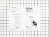 Owners Manual – Part Number: 581980996