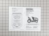 Owners Manual – Part Number: 917425284