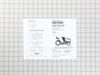 Owners Manual – Part Number: 917428413