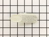 Slider, White – Part Number: BR64642685