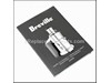Instruction Book – Part Number: SP0010418