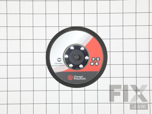 12013624-1-M-Chicago Pneumatic-8940166666-5" (125mm) Pad Hook & Loop