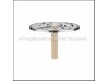 Medium Shredding Disc With Fixed Stem For Dlc-5 – Part Number: DLC-108TX-1