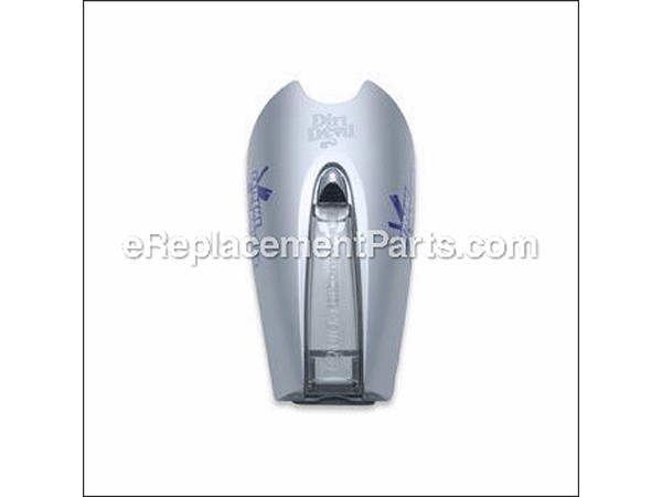 12022425-1-M-Dirt Devil-RO-ME1200-Dust Cup Assembly - Silver Extreme Power Logo