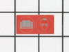 Label To Read Instructions – Part Number: 338117240