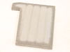 Right Side Firebrick – Part Number: W090-0041