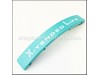 Bag Clip, Front, Teal w/White – Part Number: 09-75594-07